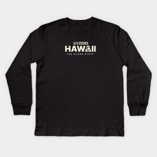 HAWAII Kids Long Sleeve T-Shirt